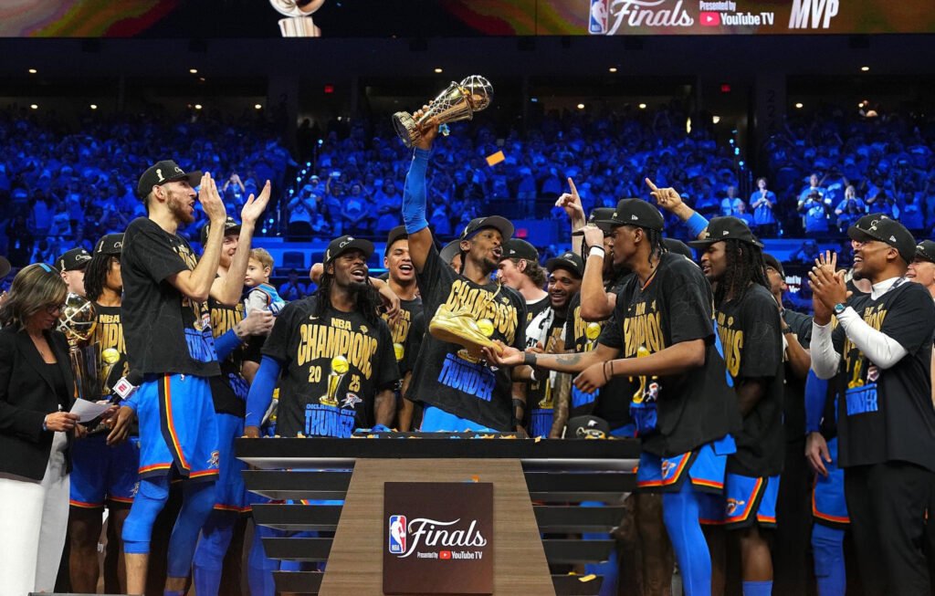 Thunder Win NBA Title in Game 7, Gilgeous-Alexander Shines